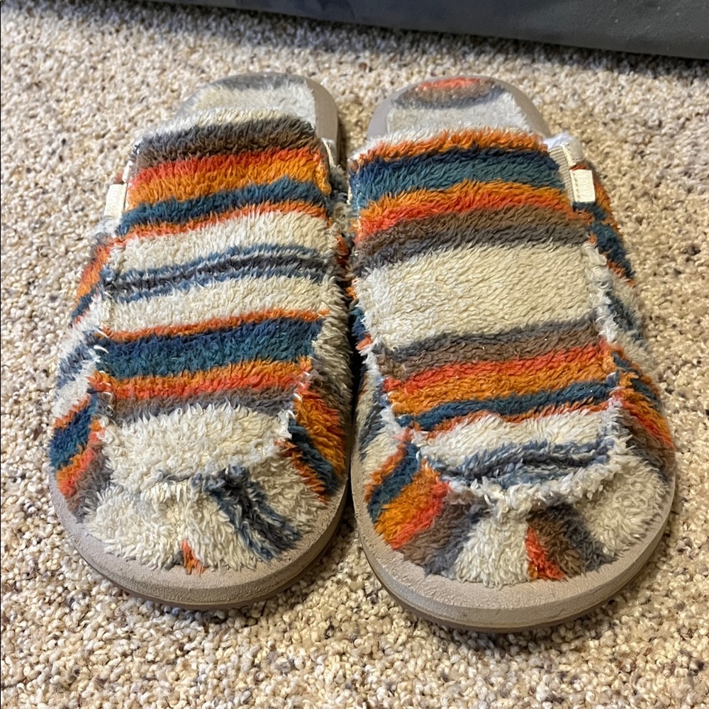 Sanuk slides Men’s 12 - Picture 2 of 6